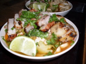 The recipe makes enough for two and leftovers. There won't be any left over.